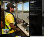 Flashwebseite mit Live-Cams von der jeweiligen Schiffsbrücke.